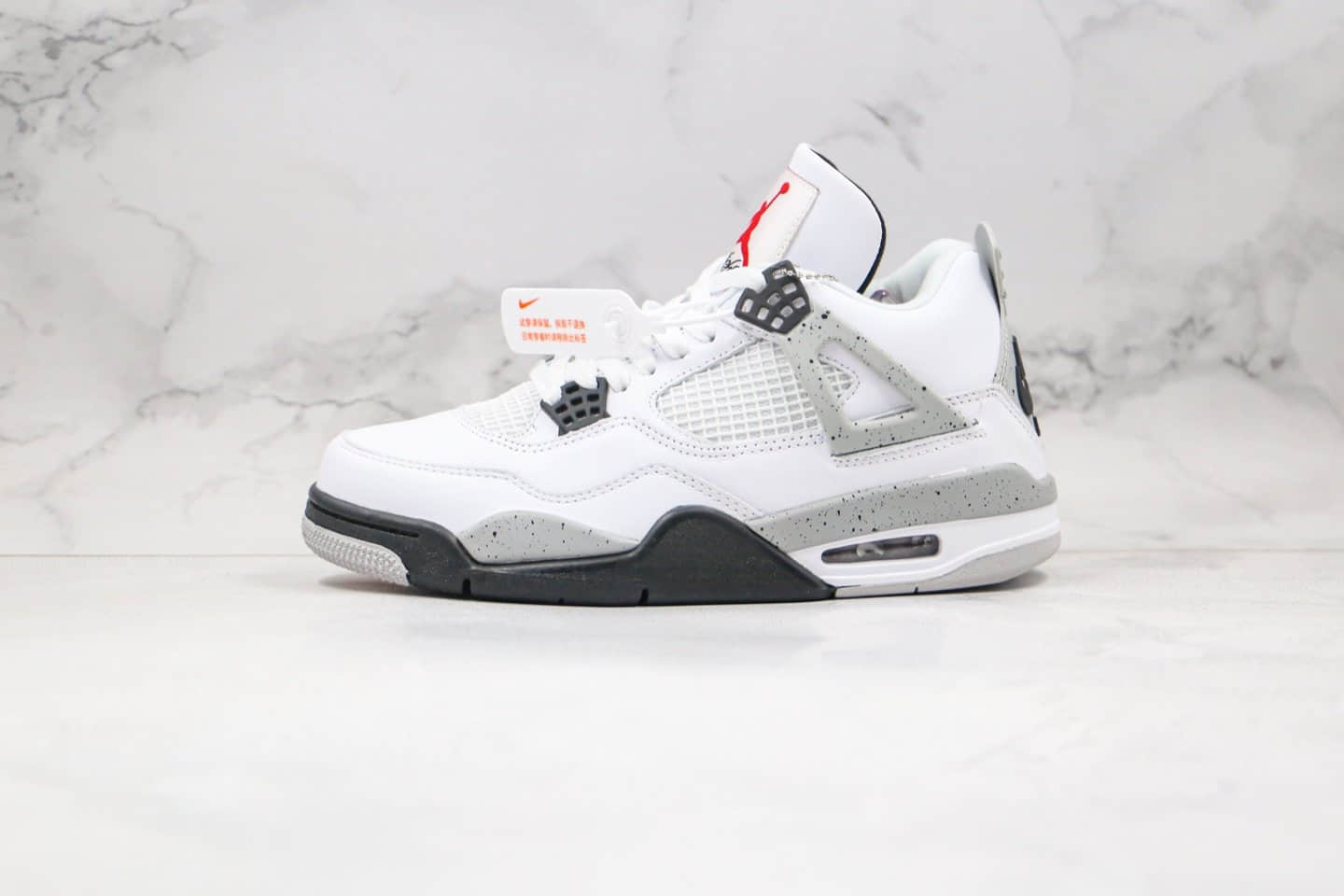 乔丹Air Jordan 4 Retro“White Cement”纯原版本AJ4白水泥原楦原档案开发区别市面通货版本 货号：840606-192