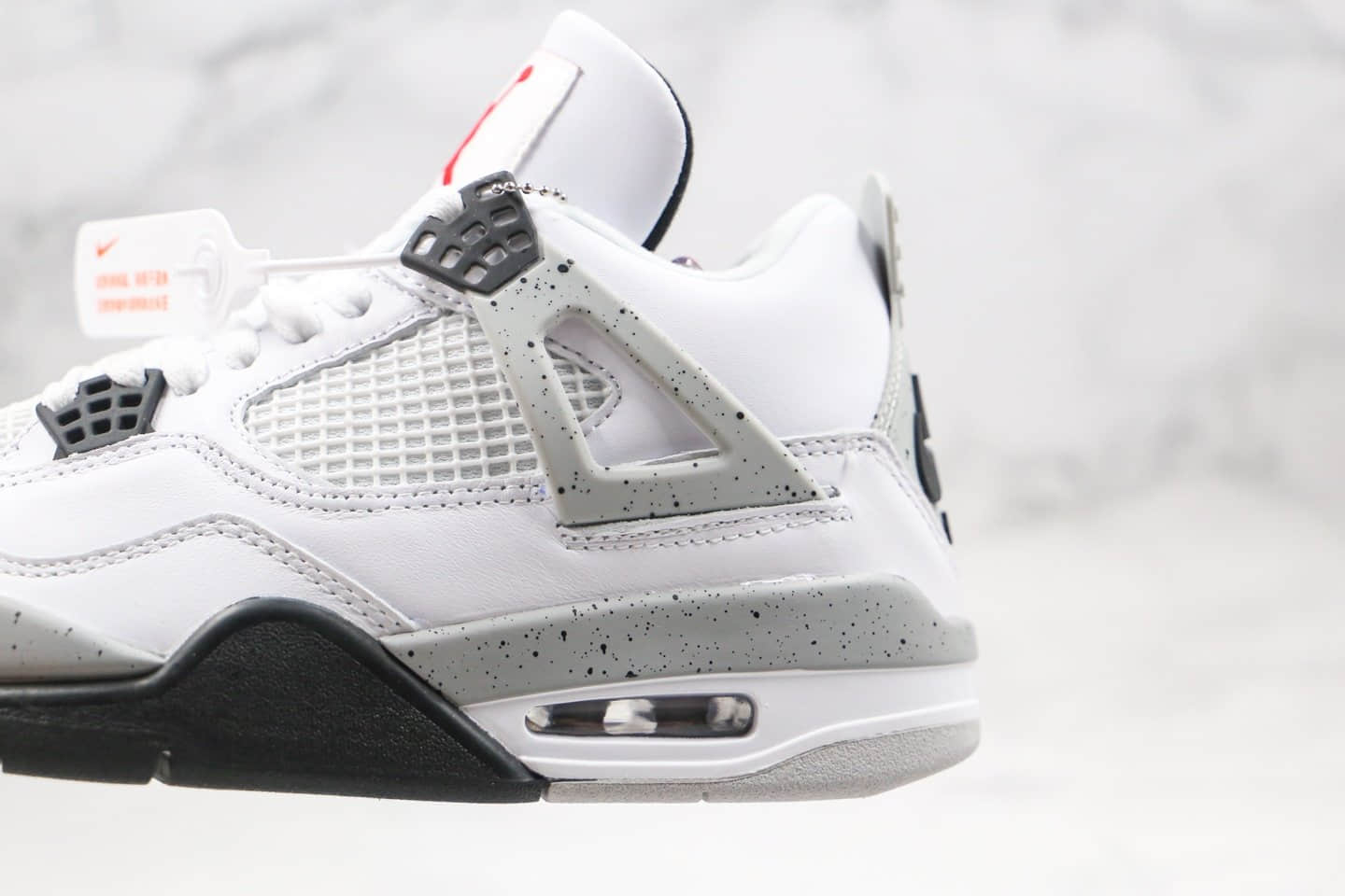 乔丹Air Jordan 4 Retro“White Cement”纯原版本AJ4白水泥原楦原档案开发区别市面通货版本 货号：840606-192