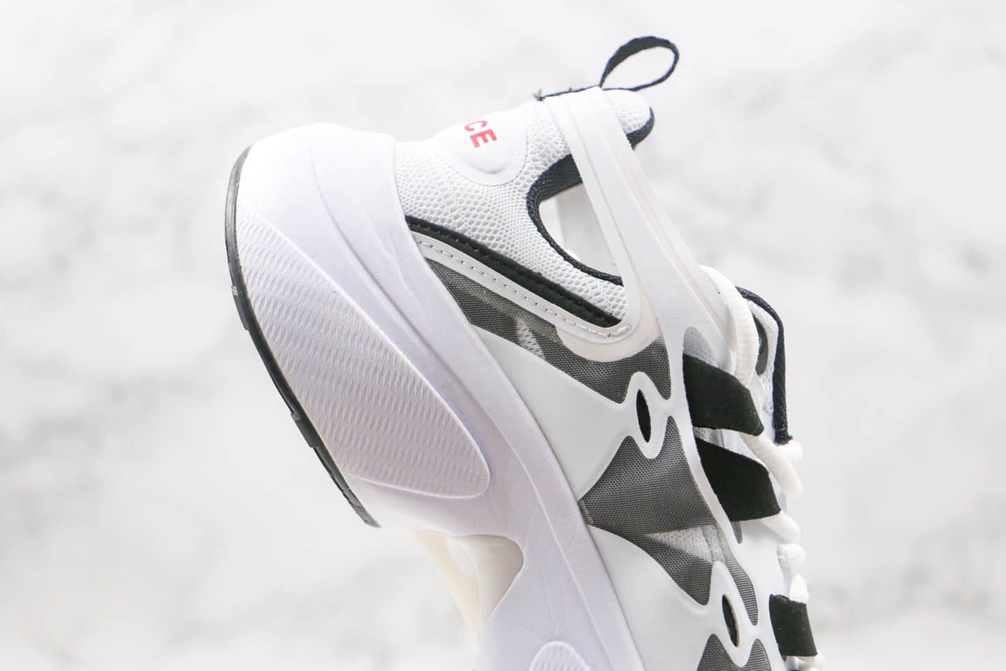 耐克Nike Signal DIMSIX Nike N110 D MS X Phantom纯原版本韩代新品解构幻影信号老爹鞋白黑色正确蝉翼网纱面 货号：AT5303-128