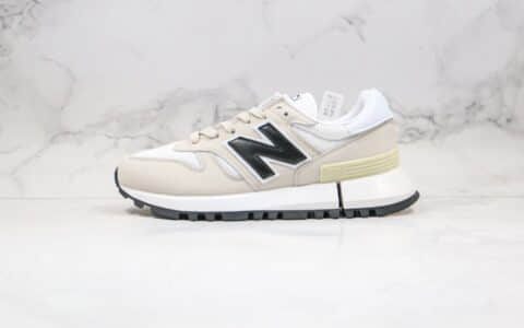 新百伦New Balance纯原版本复古老爹鞋NB1300米白黑色原盒原标区别市面通货版本 货号：WS1300WJ