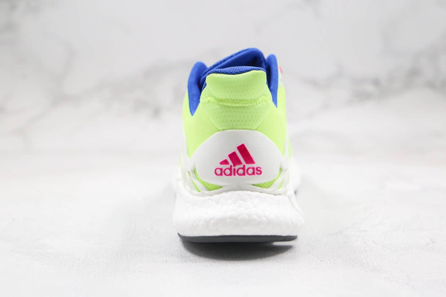 阿迪达斯Adidas Climacool纯原版本清风系列毛毛虫爆米花跑鞋荧光绿原盒原标 货号：FX7848