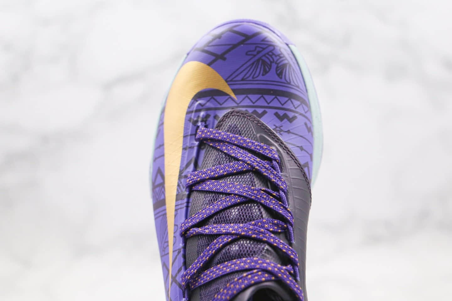 耐克Nike Zoom KD VI EP SJX纯原版本杜兰特6代篮球鞋紫色内置气垫支持实战 货号：646742-500