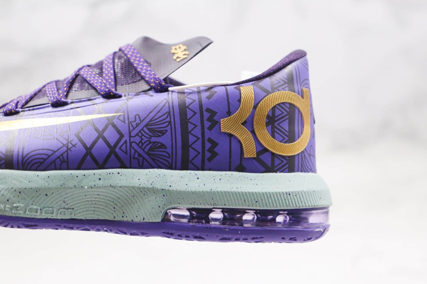 耐克Nike Zoom KD VI EP SJX纯原版本杜兰特6代篮球鞋紫色内置气垫支持实战 货号：646742-500