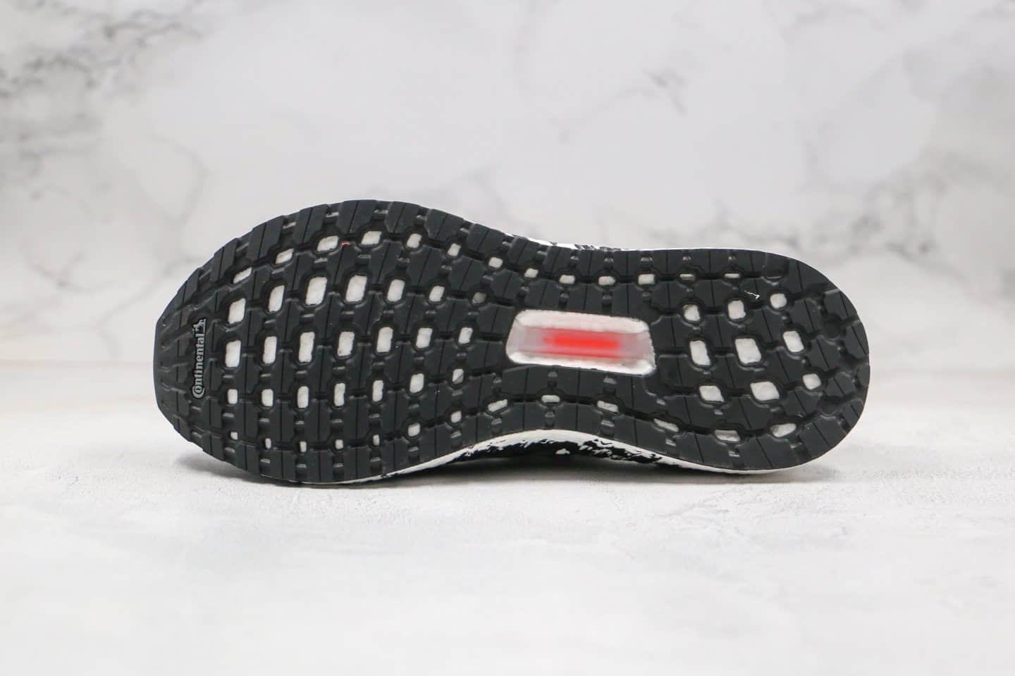 阿迪达斯Adidas Ultra Boost 20纯原版本爆米花跑鞋UB6.0泼墨黑白色内置原厂巴斯夫爆米花缓震大底 货号：EG1342