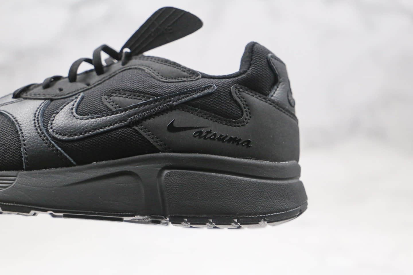 耐克Nike Atsuma纯原版本全新系列黑武士慢跑鞋原楦头纸板打造原盒原标 货号：CD5461-006