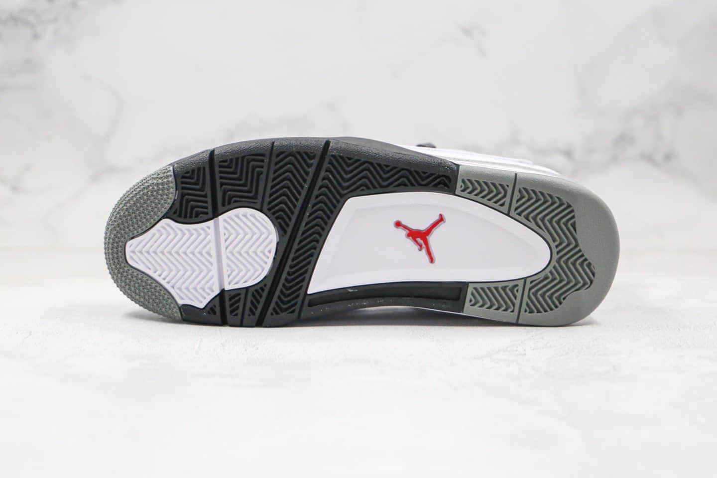 乔丹Air Jordan Dub Zero White Cement纯原版本气垫篮球鞋白黑色白水泥原档案数据开发 货号：311046-105