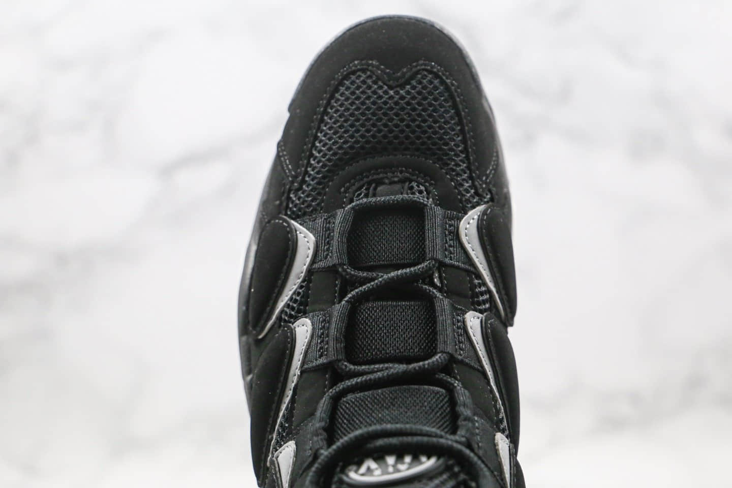 耐克Nike Air Max270 Uptempo'94纯原版本皮蓬二代高帮篮球鞋黑色内置真实气垫原盒原标 货号：472490-010