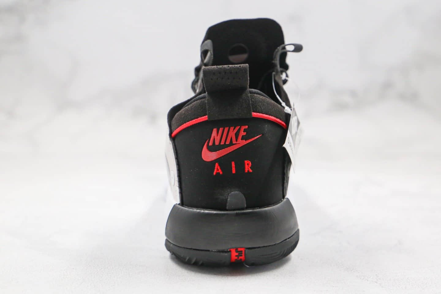 乔丹Air Jordan XXXIV Eclipse纯原版本高帮篮球鞋AJ34黑白色篮球鞋内置真实气垫支持实战 货号：BQ3381-100