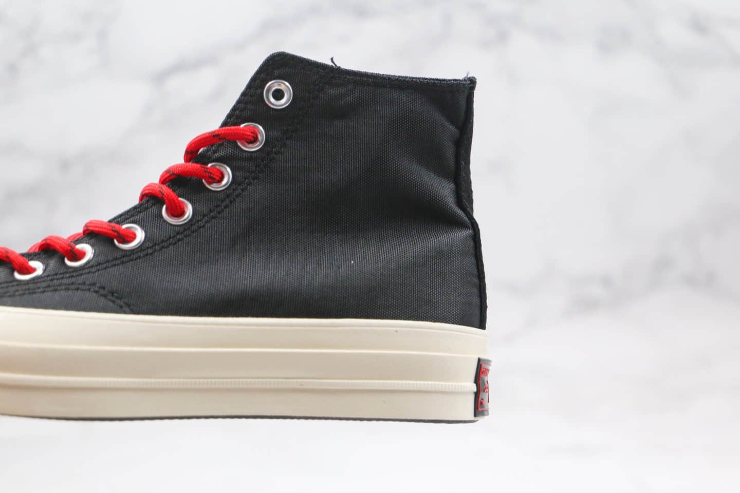 匡威Converse Chuck 70公司级版本高帮张艺兴同款黑红撞色反水面料原厂硫化大底正确PU硅蓝软中底