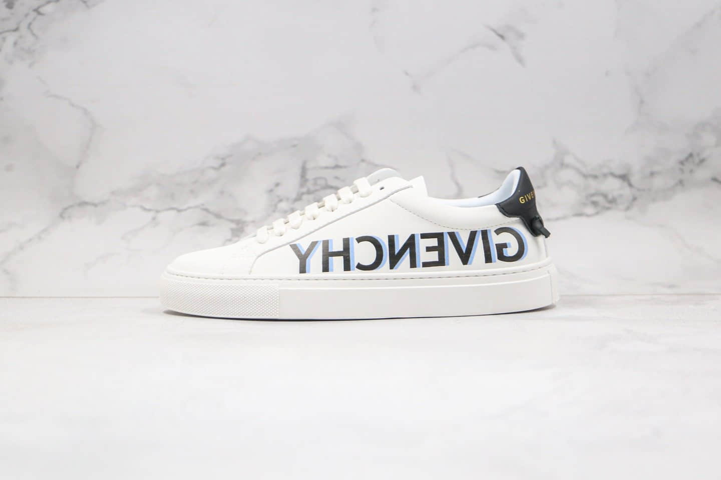 纪梵希Givenchy Low-top lace-up sneakers纯原版本版本3D打印字母印花系列小白鞋顶级无胶工艺