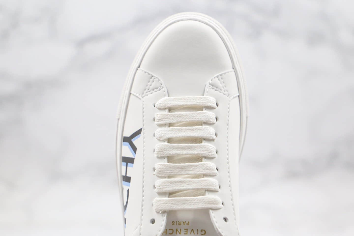 纪梵希Givenchy Low-top lace-up sneakers纯原版本版本3D打印字母印花系列小白鞋顶级无胶工艺