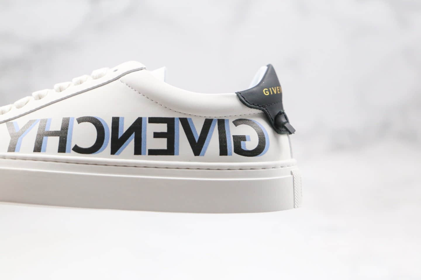 纪梵希Givenchy Low-top lace-up sneakers纯原版本版本3D打印字母印花系列小白鞋顶级无胶工艺