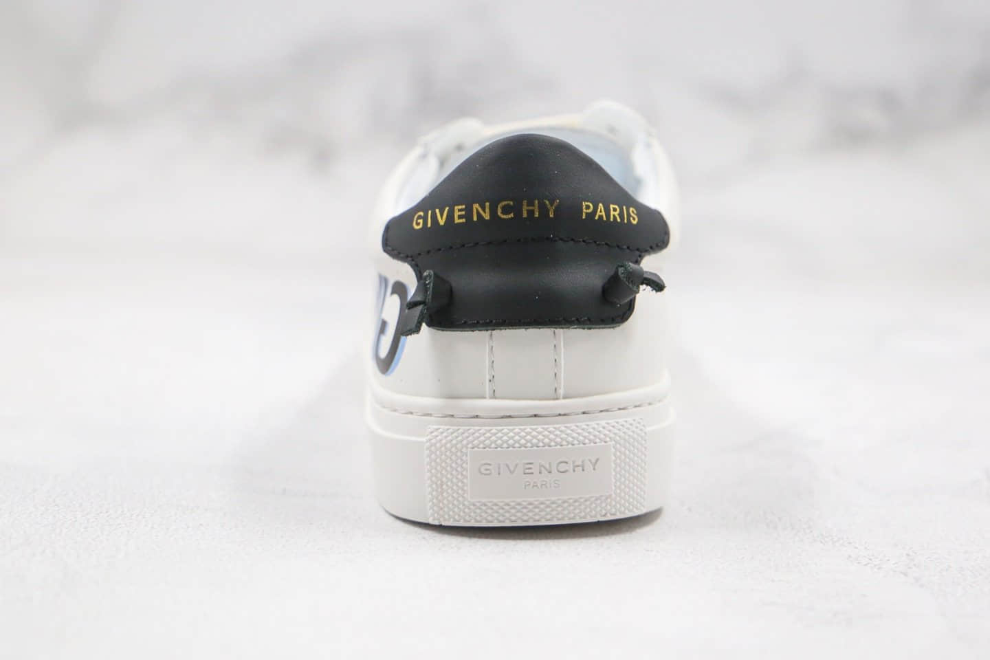 纪梵希Givenchy Low-top lace-up sneakers纯原版本版本3D打印字母印花系列小白鞋顶级无胶工艺