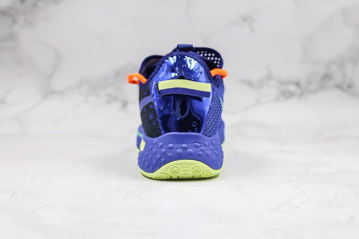 耐克Nike PG 4 EP纯原版本保罗乔治四代篮球鞋黑蓝色内置气垫支持实战 货号：CD5086-500