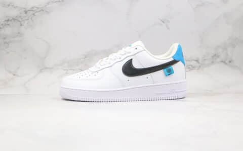 耐克Nike Force 1 World wide LOW纯原版本低帮空军一号地球白篮色内置气垫原盒原标 货号：CK7648-002