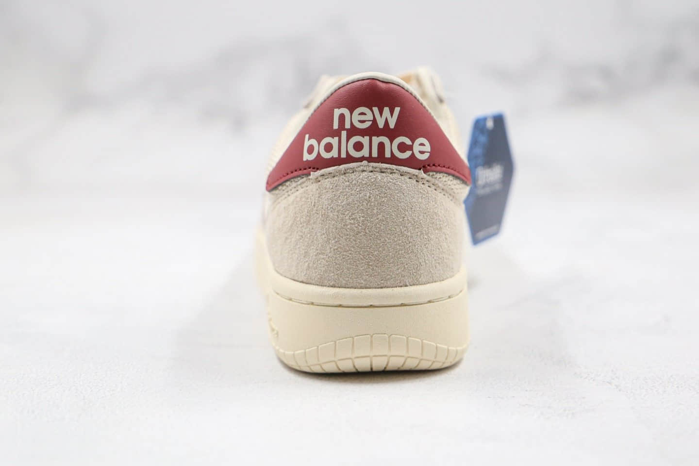 新百伦New Balance公司级版本NB板鞋米白红色原楦开发独立私模原盒原标