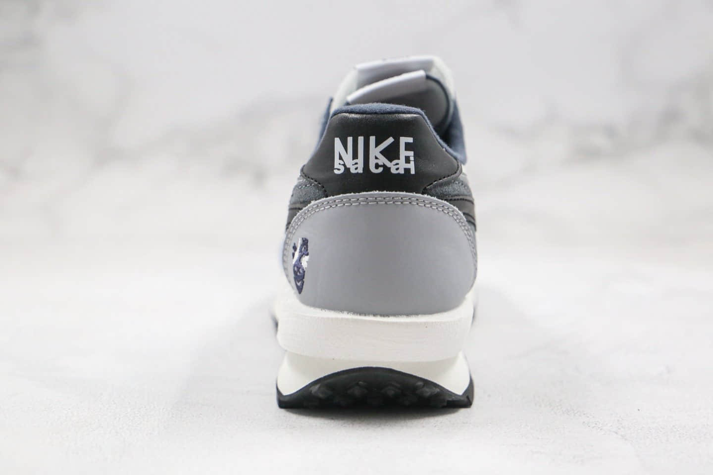 耐克Nike LVD Waffle Daybreak x Sacai纯原版本联名款华夫走秀鞋解构系列白灰色原档案数据开发 货号：BV2552-002