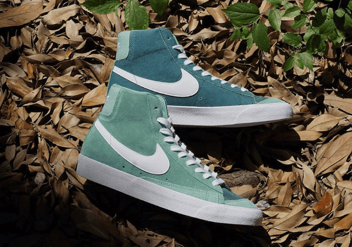 清爽鸳鸯拼接！全新Nike Blazer Mid '77即将登场！ 货号：CZ4609-300