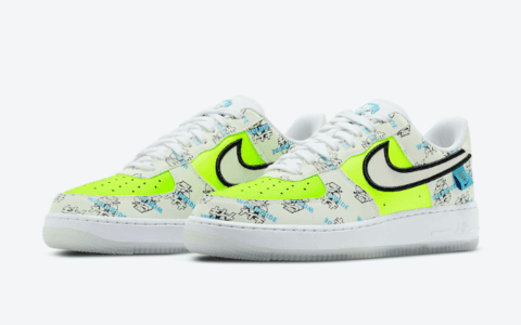 满印设计！Nike Air Force 1“ Worldwide”官图释出！ 货号：DA1343-117