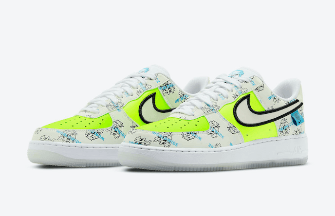 满印设计！Nike Air Force 1“ Worldwide”官图释出！ 货号：DA1343-117