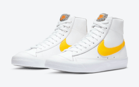 百搭小白鞋！全新Nike Blazer Mid ’77即将登场！ 货号：DA4677-100