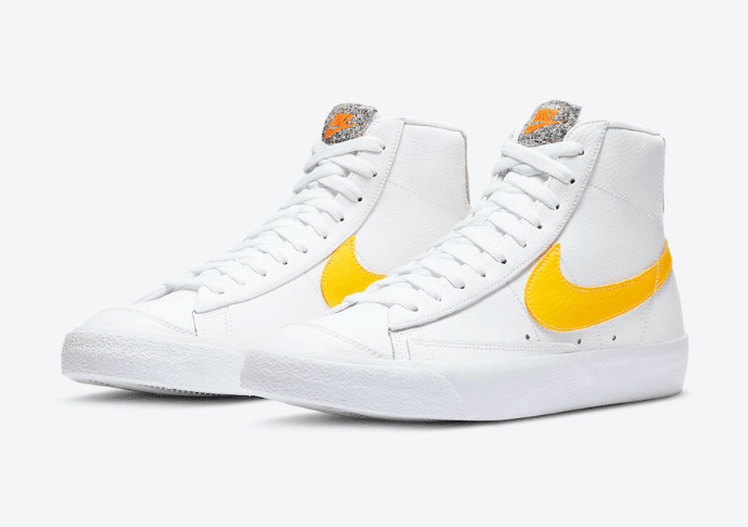 百搭小白鞋！全新Nike Blazer Mid ’77即将登场！ 货号：DA4677-100