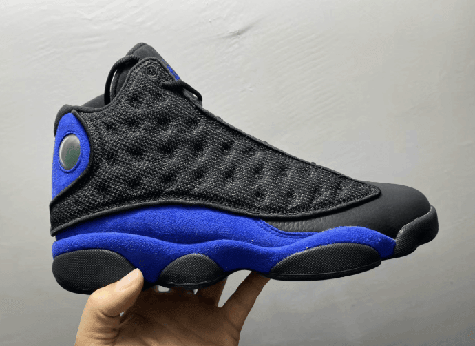 撞脸昆汀·理查德森 PE战靴！全新AJ13“Hyper Royal”实物图首度曝光！ 货号：414571-040