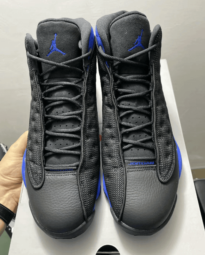 撞脸昆汀·理查德森 PE战靴！全新AJ13“Hyper Royal”实物图首度曝光！ 货号：414571-040