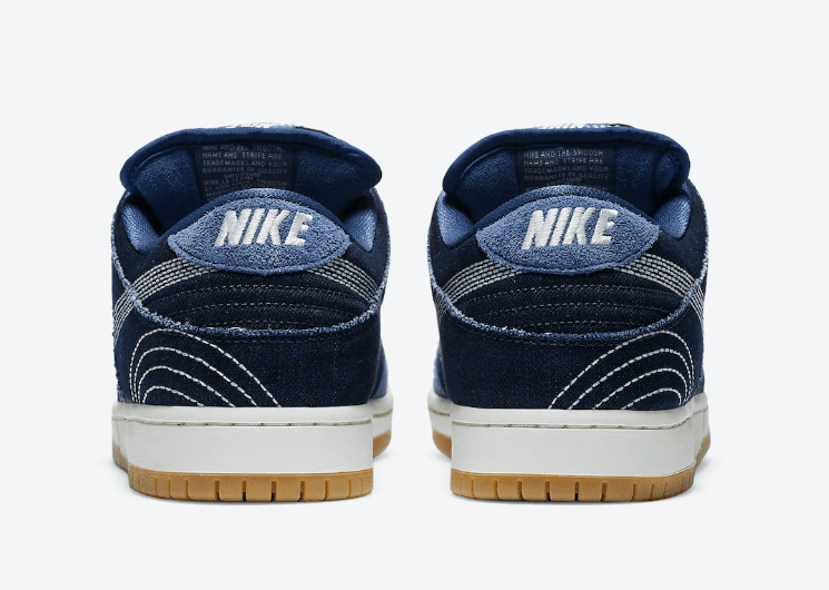 丹宁刺绣！Nike SB Dunk Low “Sashiko”官图释出！ 货号：CV0316-400