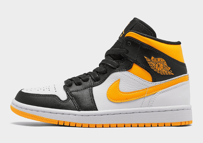 黑脚趾加持！Air Jordan 1 Mid全新配色即将登场！ 货号：CV5276-107