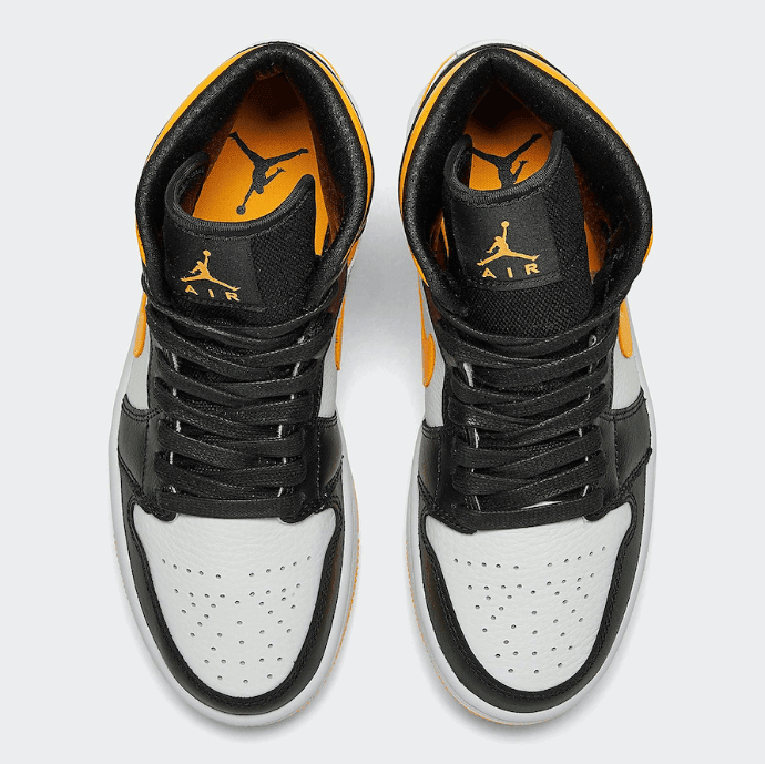 黑脚趾加持！Air Jordan 1 Mid全新配色即将登场！ 货号：CV5276-107