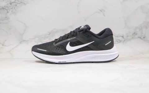 耐克Nike Zoom Structure 23纯原版本登月23代黑白色慢跑鞋内置Zoom气垫缓震 货号：CZ6720-001