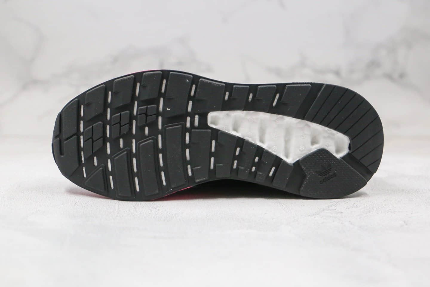 阿迪达斯Adidas Originals ZX 2K Boost纯原版本易烊千玺同款爆米花跑鞋黑粉色原档案数据开发 货号：FV8986