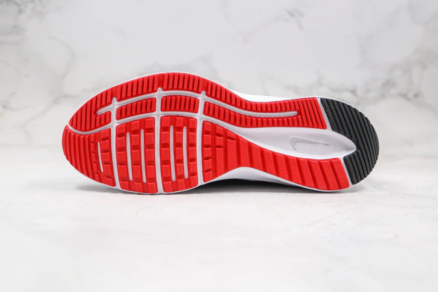 耐克Nike Quest 3纯原版本极速三代黑红色慢跑鞋原楦头纸板打造 货号：CD0230-004