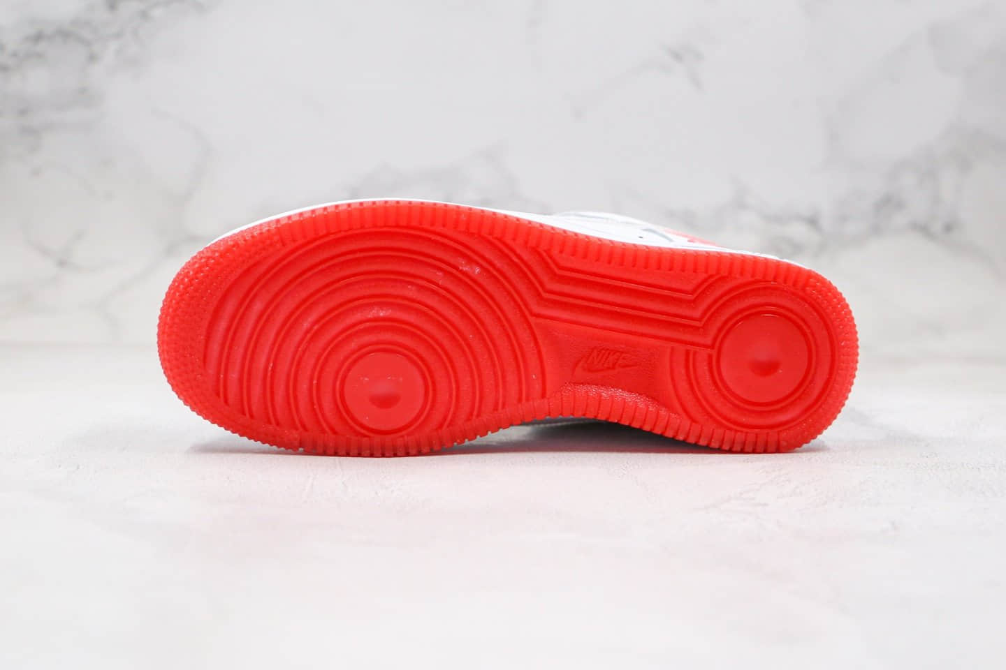 耐克Nike Air Force 1 Satin Rose纯原版本低帮空军一号白红玫瑰板鞋原鞋开模一比一打造 货号：CN8534-100