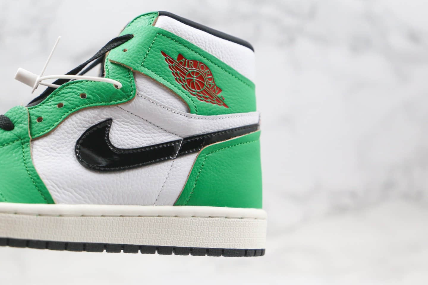 乔丹Air Jordan 1 High OG WMNS Lucky Green纯原版本高帮AJ1凯尔特人白绿色篮球鞋正确后跟定型 货号：DB4612-300