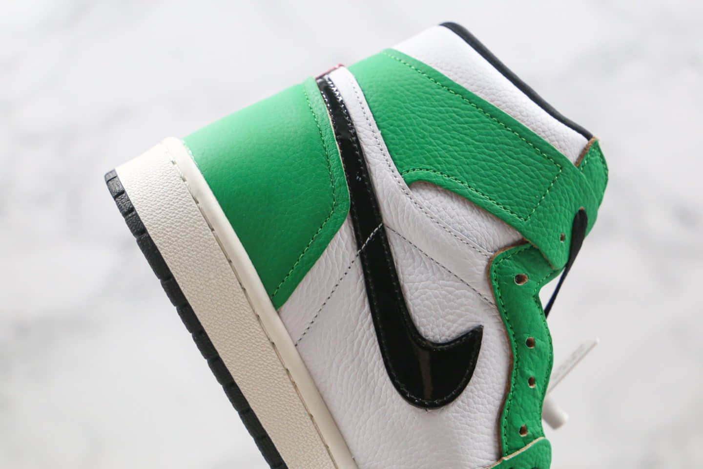 乔丹Air Jordan 1 High OG WMNS Lucky Green纯原版本高帮AJ1凯尔特人白绿色篮球鞋正确后跟定型 货号：DB4612-300