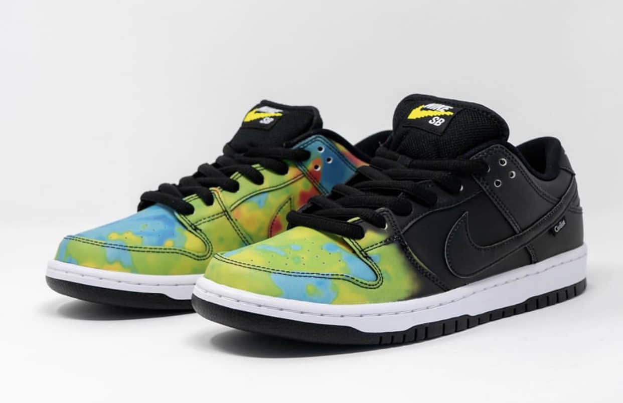 热成像Civilist x Nike SB Dunk Low官图释出！8月29日发售！ 货号：CZ5123-001