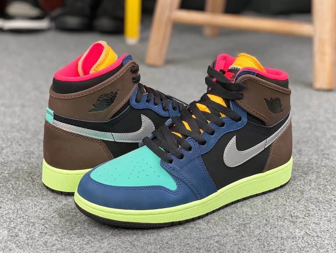 UNDFTD x Dunk 联名兄弟款！拼色AJ1下月发售！ 货号：555088-201