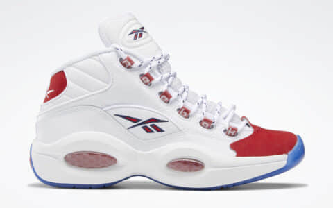 元年“红脚趾”配色复刻回归！这双Reebok Question Mid别错过！ 货号：FY1018