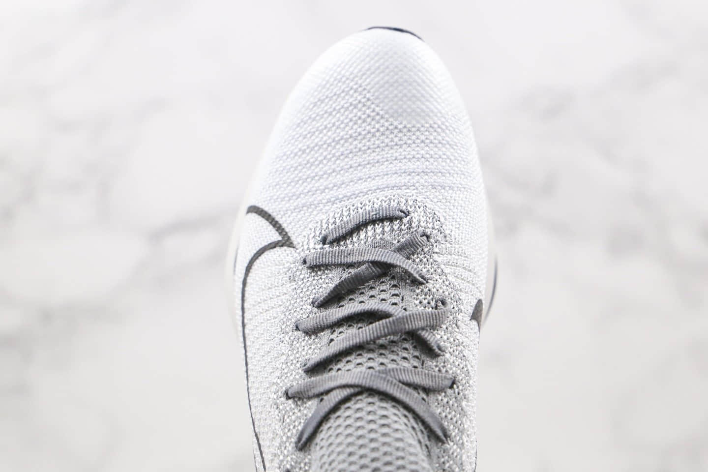 耐克Nike Air Zoom Alphafly NEXT%纯原版本马拉松气垫跑鞋浅灰白色内置碳板气垫支持长跑 货号：CJ2102-002