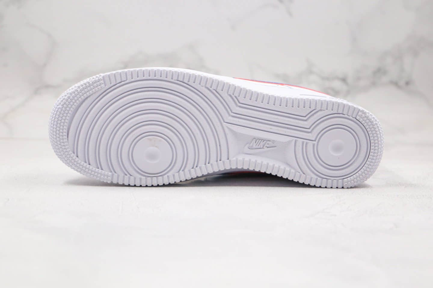 耐克Nike Air Force 1 LV8 KSA Low纯原版本低帮空军一号双钩重影白蓝粉色板鞋原档案数据开发 货号：BV2551-100