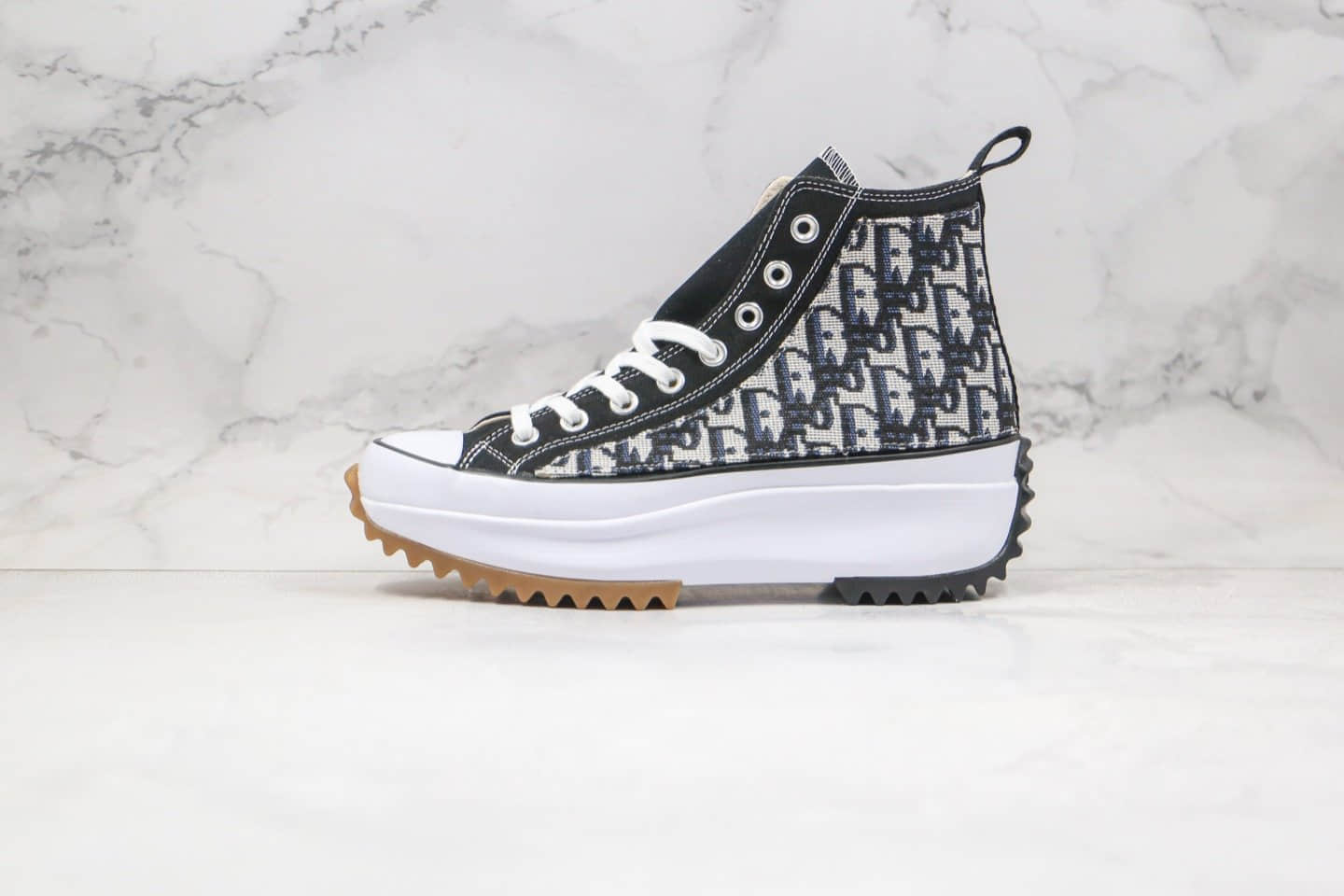 匡威Converse Chuck Taylor All Star 1970s Hi Christian x Dior迪奥联名款公司级版本高帮松糕锯齿厚底帆布鞋原盒原标