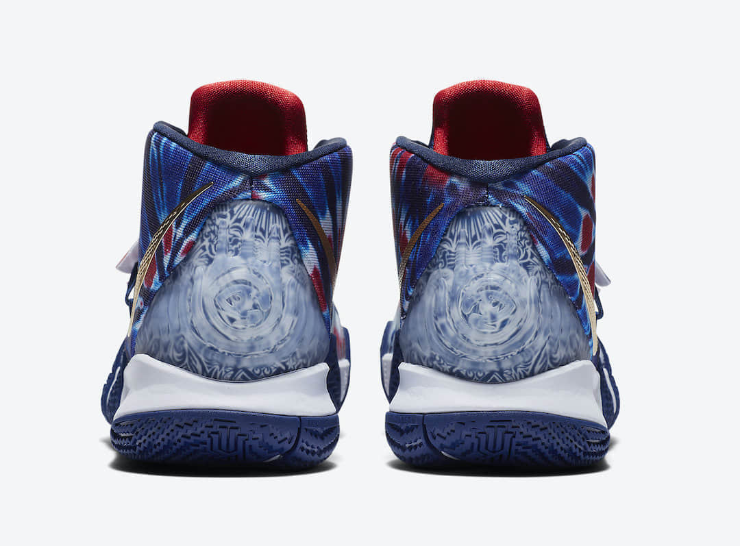 美国国旗色调+扎染设计！欧文合体战靴 Kyrie S2 Hybrid 新配色下月发售！ 货号：CT1971-400