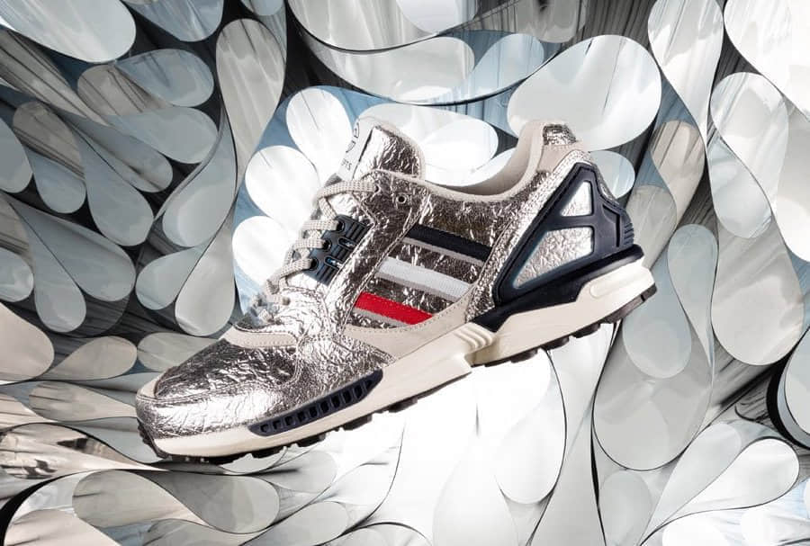 锡箔纸做的鞋？Concepts x adidas ZX 9000 联名首度曝光！下月发售！