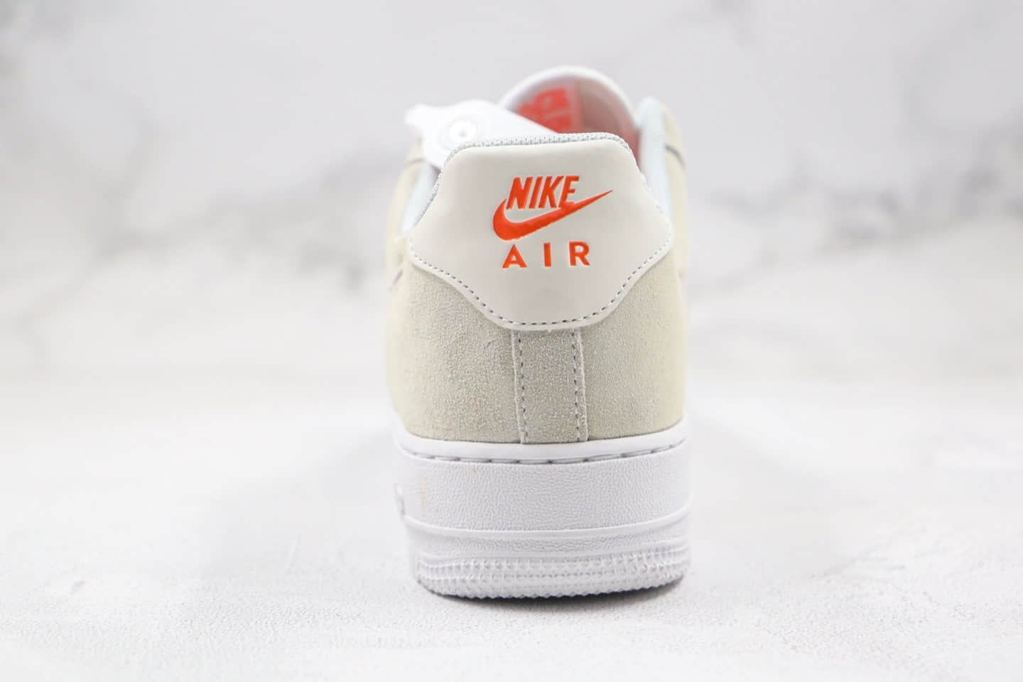 耐克Nike Air Force 1 LV8 1 Fresh纯原版本低帮空军一号米白色编织格子钩板鞋内置全掌气垫 货号：CJ1647-001