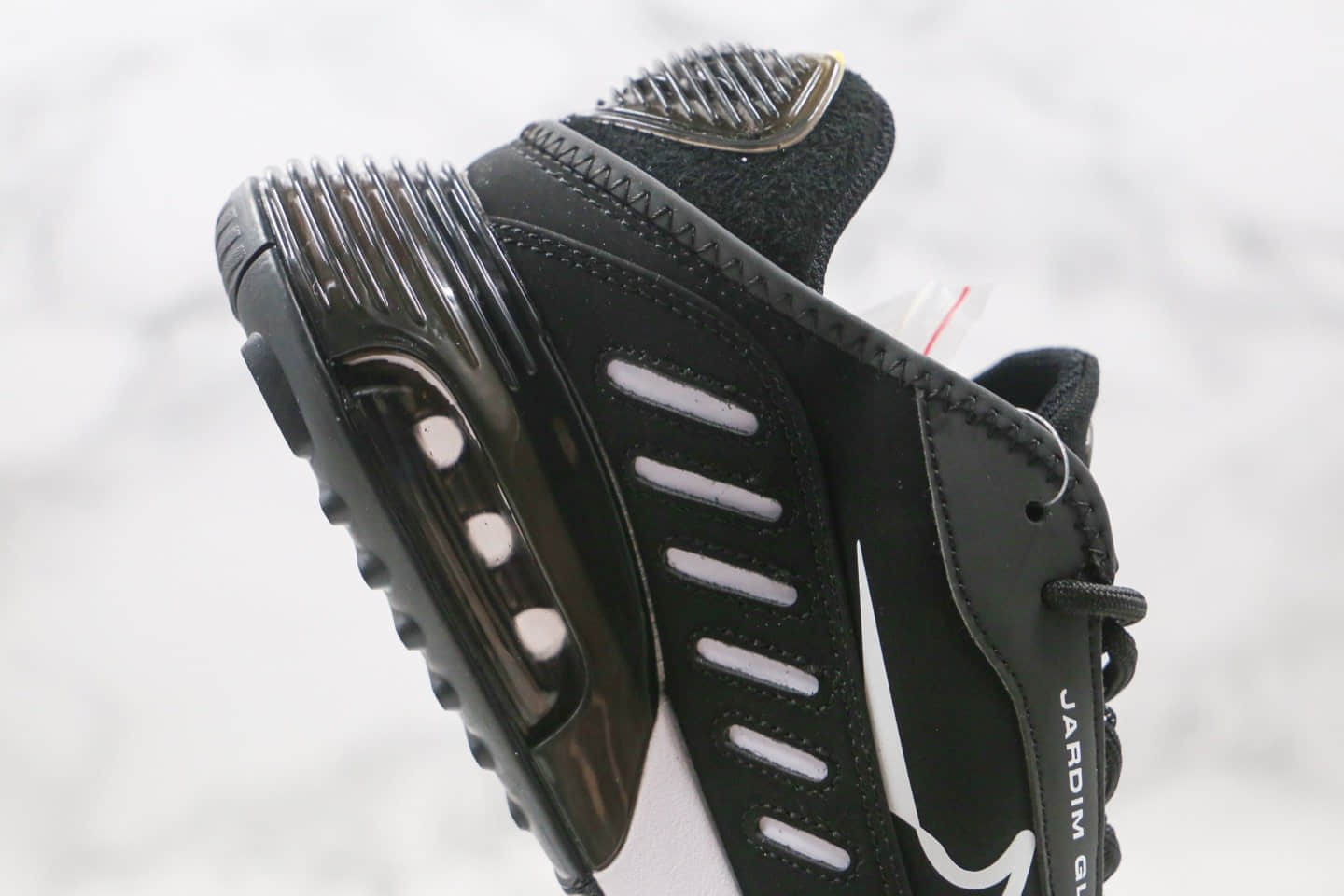 耐克Nike Air VaporMax 2090纯原版本内马尔联名款Max2090皮面气垫鞋黑白色原楦头纸板打造 货号：CU9371-011
