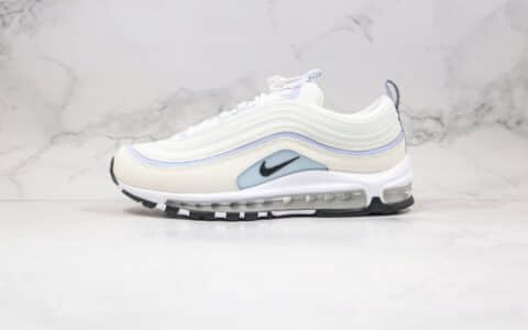 耐克Nike Wmns Air Max 97纯原版本子弹头Max97气垫鞋渐变白粉黄米白色慢跑鞋内置真实气垫 货号：CZ6087-102