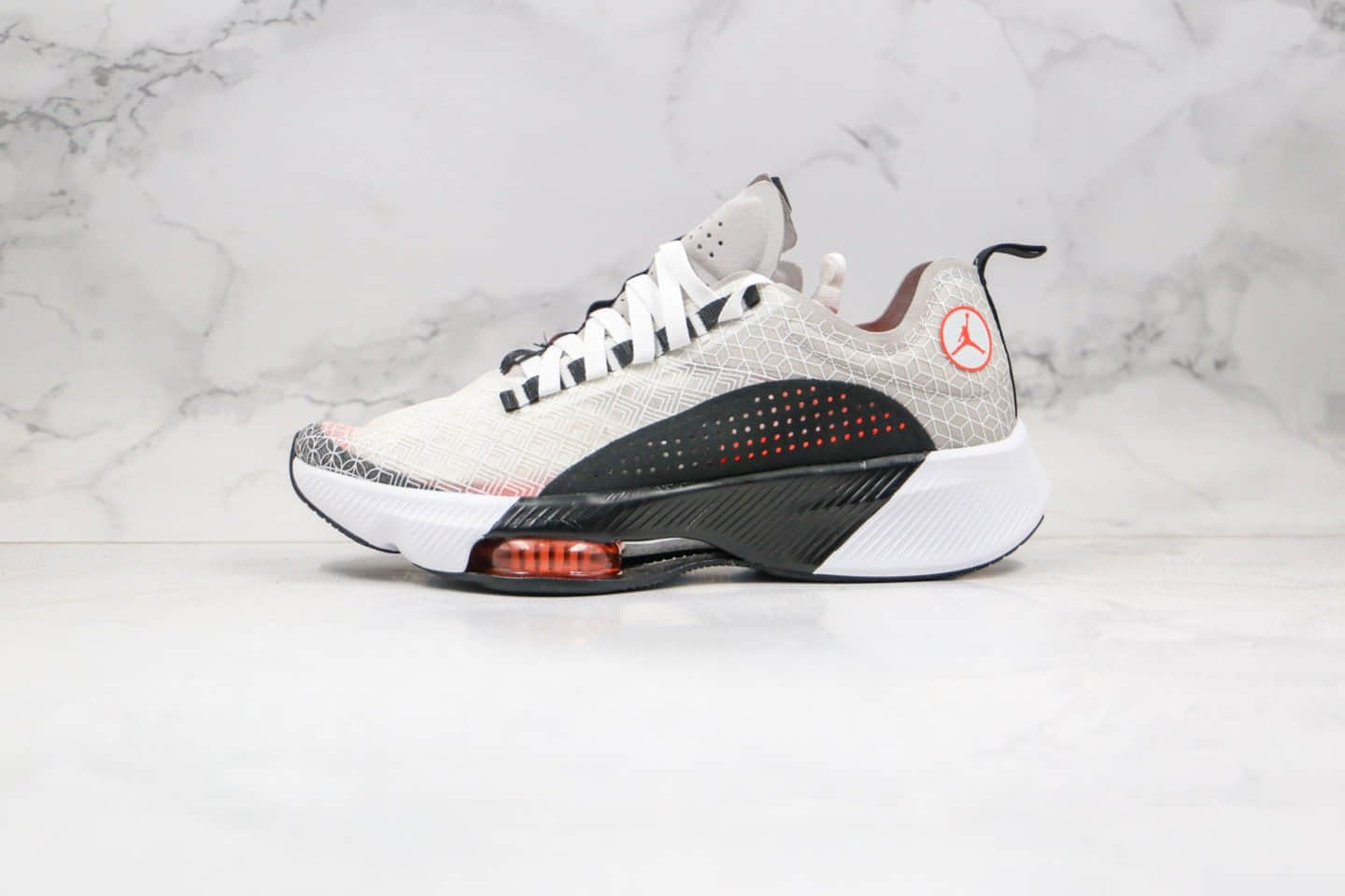 乔丹Air Jordan Air zoom renegade纯原版本蝉翼气垫跑鞋灰黑色原档案数据开发原盒原标 货号：CJ5383-100
