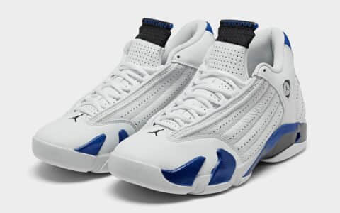 神似雷吉·米勒 PE！AJ14“Hyper Royal”最新实物近赏！ 货号：487471-104